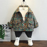 Toddler Boys Jackets Boys' Denim Jacket Spring and Autumn Clothes for Children