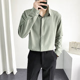 Men Shirts Long Sleeve Shirt