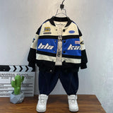 Toddler Boys Jackets Boy's Autumn Coat Children's Baseball Uniform