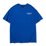 Fog Essentials Tshirts Fashion Brand Fear Of God Essentials Double Line Loose Short Sleeve T-shirt for Men and Women