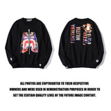 Bape Sweatshirt Camouflage Ape Crew Neck Sweater