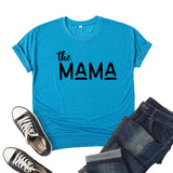 Boy Mama T Shirts the Mama Printed Short Sleeve T-shirt