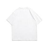 Men T Shirt Summer Casual Tops Men's Clothes Summer Wear Vintage Men's round Neck Short Sleeve Casual Loose Chocolate Bag Printed T-shirt