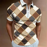 Polo Shirts Men's Polo Shirt Short-Sleeved T-shirt