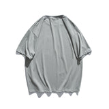 Men's T-shirt Summer round Neck Short Sleeve T-shirt Fashion Letters Printed Bottoming Shirt Loose Male and Female Couples Wear