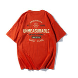 Man Summer T Shirt Letter Printed Round Neck