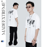 Blackair T Shirt Spring and Summer Retro Letter T-shirt