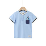 Children Boy Polo Shirts Summer Boys' Short-Sleeved T-shirt