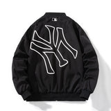 New York NYC Varsity Jacket Bomber Jacket Letter Embroidered Hip Hop Baseball Uniform
