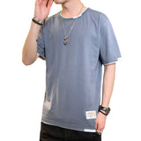 Men Short Sleeve T-Shirt plus Size Short Sleeve T-shirt Loose T-shirt