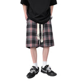 Men's Shorts Summer Men's Plaid Casual Pants Men's Shorts