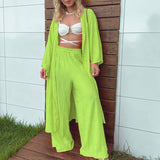 Women Pants Suit Beauty Clothing Summer Leisure Two-Piece Set
