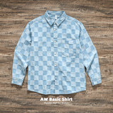 Denim Shirts Men's Long-Sleeved Casual Shirt Men's Jacket