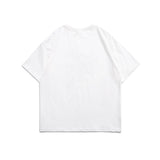 Men T Shirt Summer Casual Tops Men's Clothes Summer Wear Vintage Men's round Neck Short Sleeve Casual Loose Car Printed T-shirt