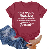 Friends Joey T Shirt Loose Short Sleeve plus Size T-shirt