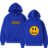 Drippy Hoodies Smiley Face Drew Biber Same Style Sweatershirt