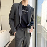 Seersucker Suit Casual Suit Jacket