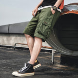 Men Shorts Summer Exercise Shorts Men's Flow Pants Five-Point Casual Pants