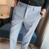 Men Trousers Men's Casual Cropped Pants Repair