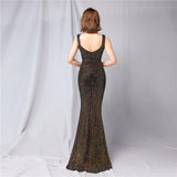 Sequin Evening Dress Sequined Fishtail Formal Dress