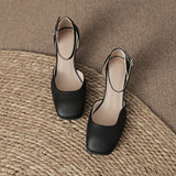 Nude Wide Fit Block Heels