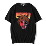 Juice WRLD T Shirt Juice WRLD Cartoon Printed T-shirt Loose