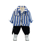 Toddler Boys Jackets Children's Clothing Boys' Striped Jacket Spring and Autumn