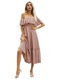 Beth Dutton Bohemian Dress Winter Autumn Midi Dresses Elegant Dress