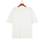 Fog T Shirt Spring/Summer Simple Solid Color round Neck Pullover Men's and Women's Same Style Short Sleeve Fear Of God