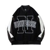 New York NYC Varsity Jacket Colorblock Baseball Uniform Embroidery