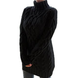 Sweater Dress Outfit With Tights 2 Piece Set Sweater Women's Knitwear Autumn and Winter Twist Dress