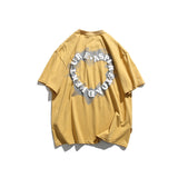 Man Summer T Shirt Letter Print