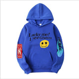 Smiley Face Hoodie Graffiti Hoodie