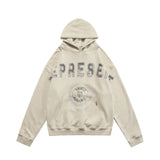 Present Hoodie Loose Zip Hooded Sweater for Men and Women