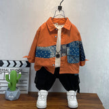 Toddler Boys Sweater Boy Children's Long Sleeve Shirt