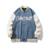 Dodgers Letter Man Jacket Outfit Senior Jackets Varsity Baseball College Coat Spring and Autumn Casual Jacket Coat Men and Women