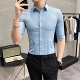 Men Shirt Half Sleeve Shirt