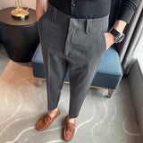 Men Trousers Business Casual Pants