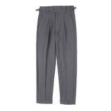 Men Trousers Fall Rag-Eared Casual Pants