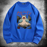 Men and Women Pokemon Pikachu Hoodie Pokémon Snorlax Crew Neck Pullover Sweatshirt