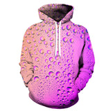 Black Rose Hoodie Drippy Hoodies 3D Digital Printed Hoodie Pullover