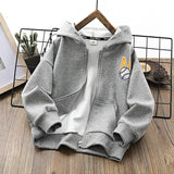 Children Baseball Jacket Boys' Coat Spring and Autumn Long Sleeve Zip-up Shirt Autumn Clothing