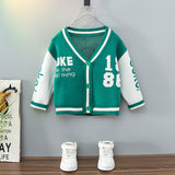 Toddler Boys Sweater Boys' Cardigan Knitted Sweater Spring Clothes for Children