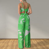 Women Pants Suit Women Summer Sexy Loose Print