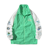 Varsity Jacket Summer Sun Protection Clothing Stand-up Collar Jacket