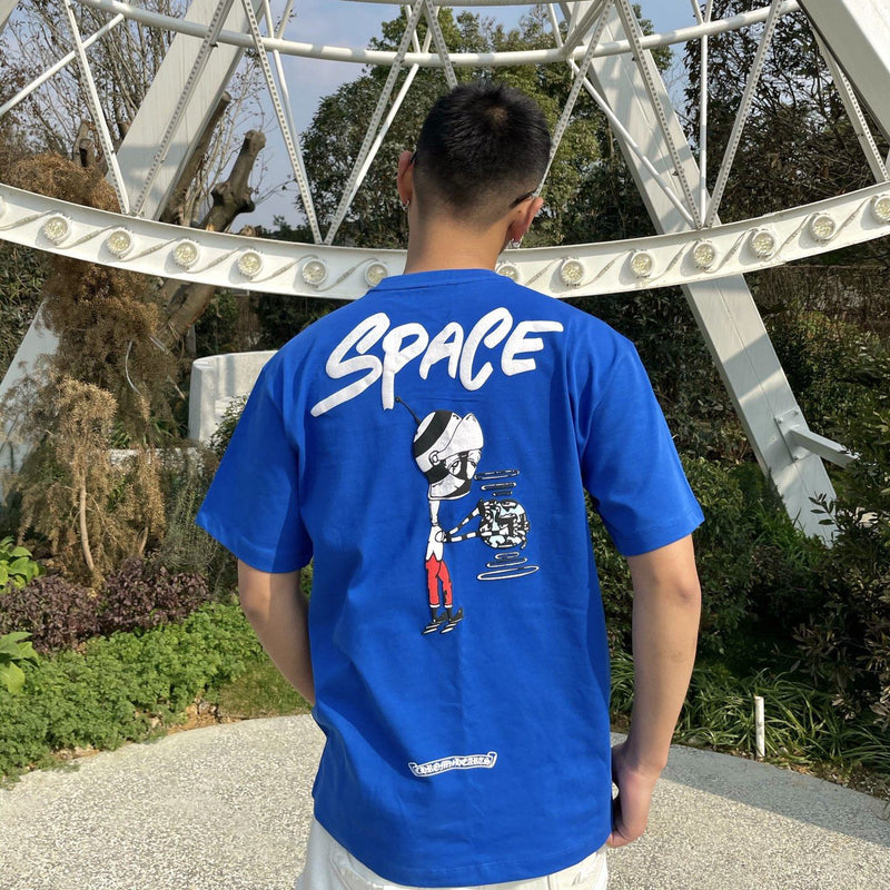 CHH Chrome Heart T Shirt Spring/Summer Printed round Neck Short Sleeve T-shirt Men's and Women's Tops