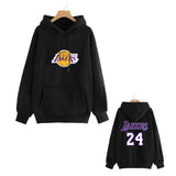 In Memory of Kobe Hoodie Commemorative Kobe No. 24 Hooded Sweater Pure Cotton