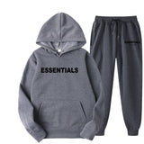 Fear Of God Fog Essentials Set Sweater Men and Women Double Line High Street Fashion Brand Fall Winter Coat