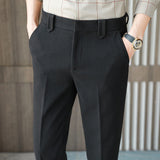 Men Trousers Pants Men's Thick Wool Casual Trousers