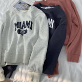 Diana Harvard Sweatshirt Loose-Fitting Casual round-Neck